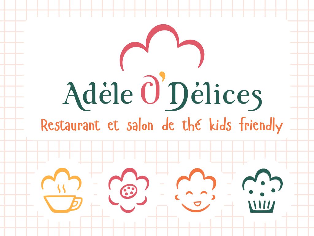 Identité visuelle pour un salon de thé kids friendly !