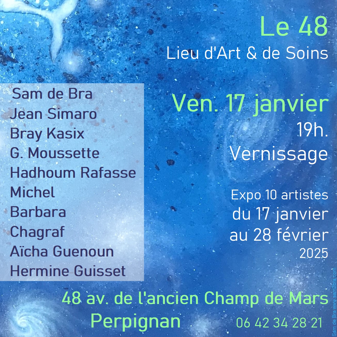 Affiche expo le 48 2025 carre 1