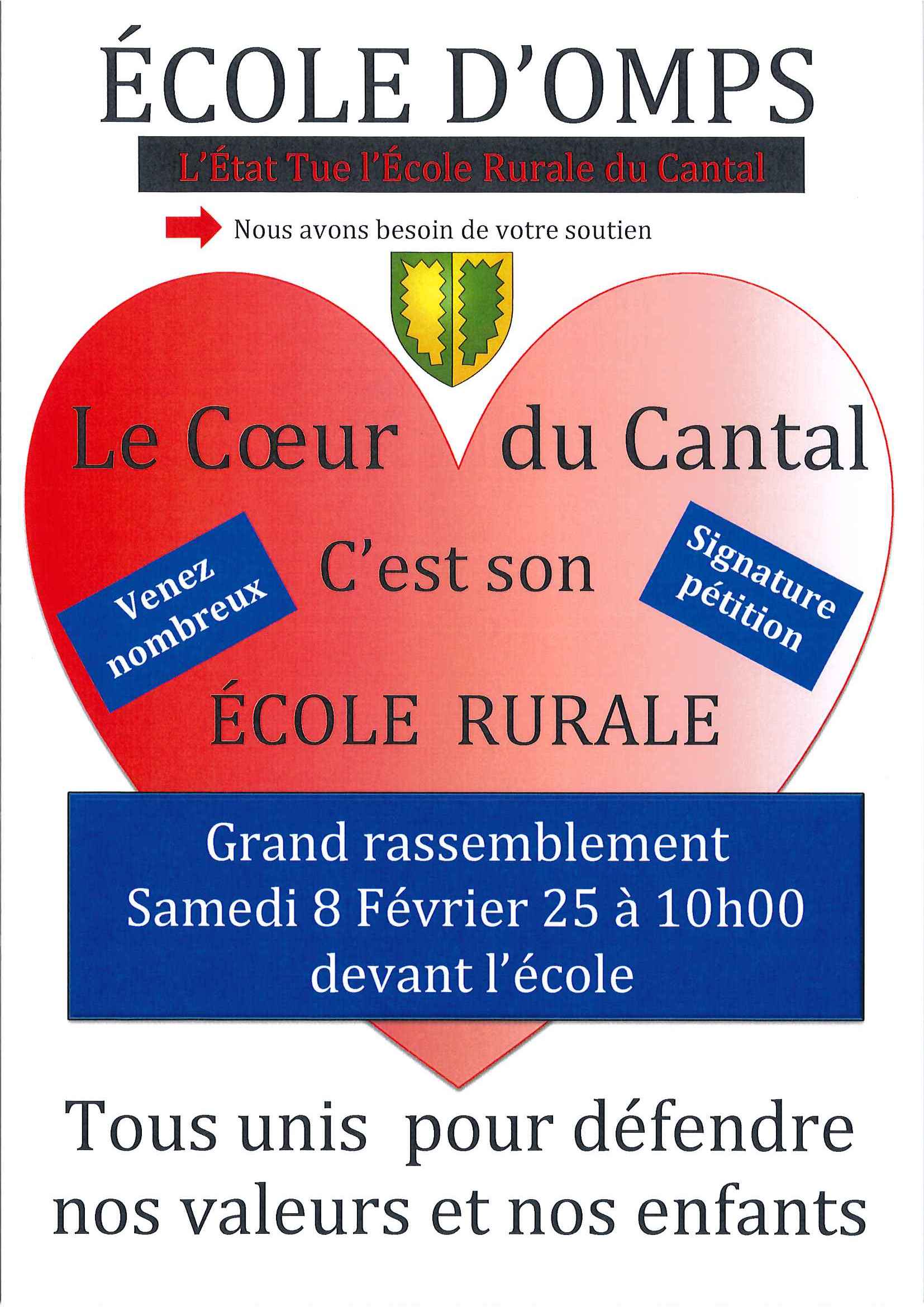 TOUS UNIS POUR DEFENDRE NOS VALEURS ET NOS ENFANTS