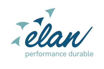 Logo Elanperformancedurable word