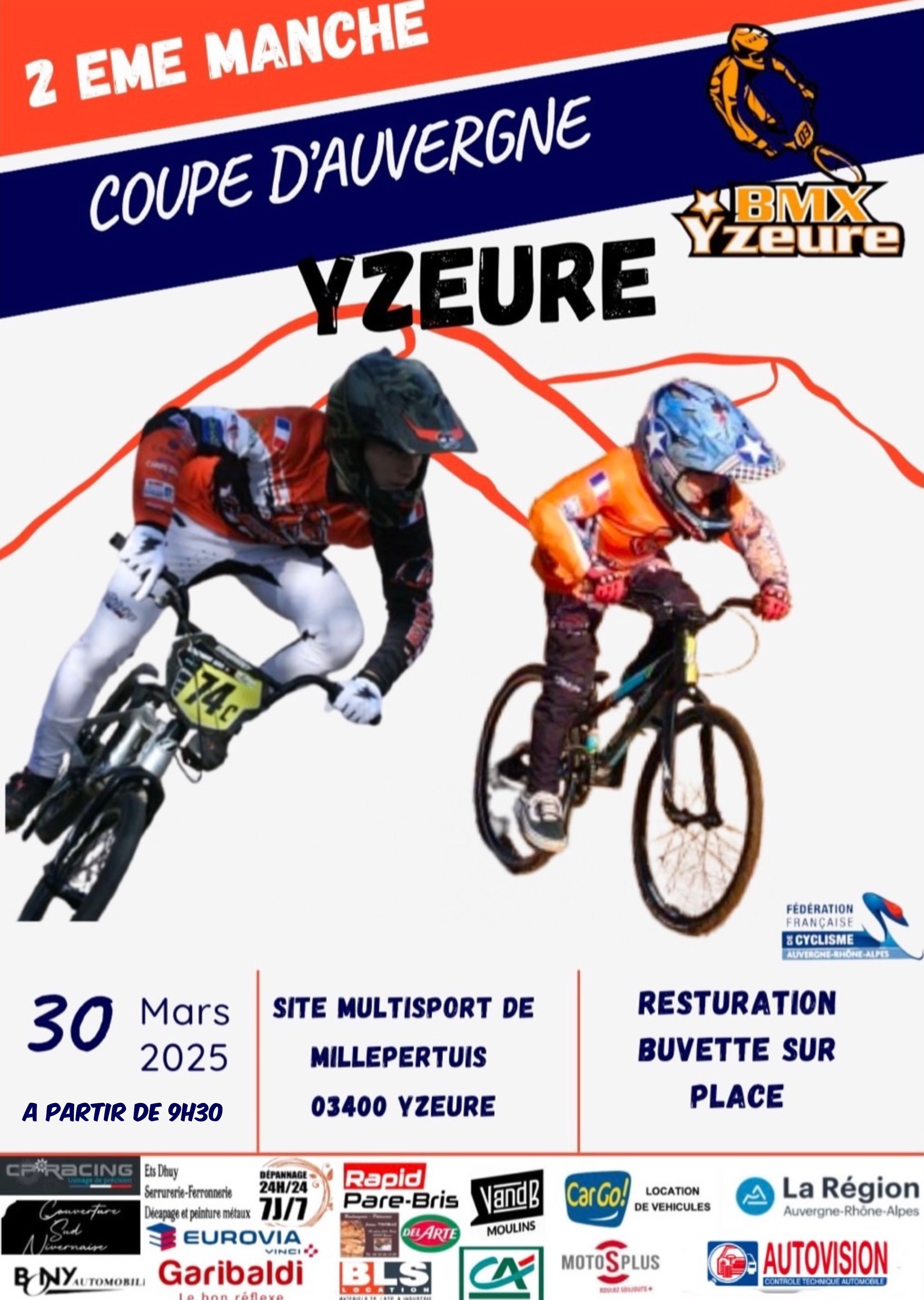 2EME MANCHE COUPE D'AUVERGNE 2025 YZEURE
