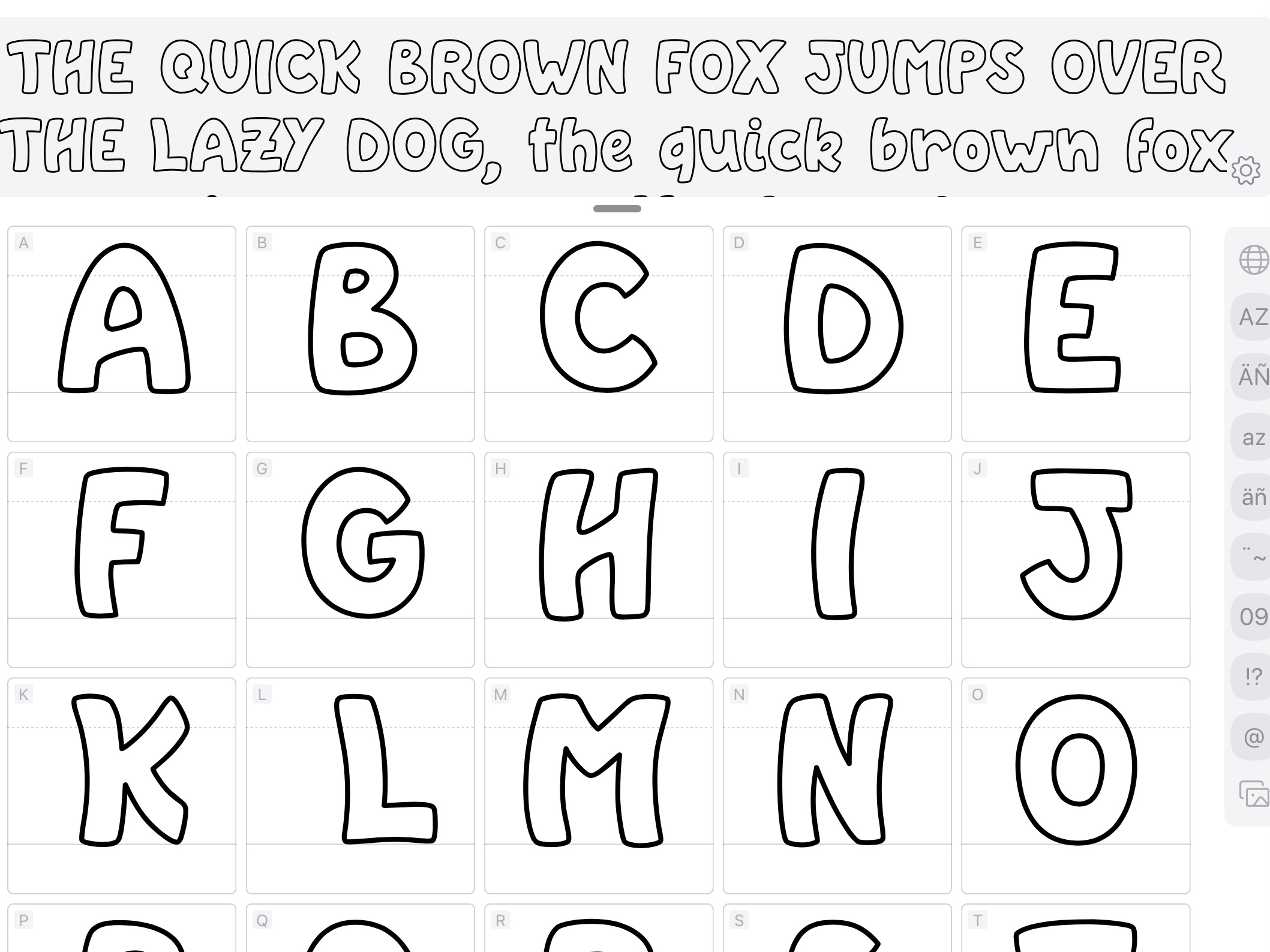 Créer une typographie sur mesure !