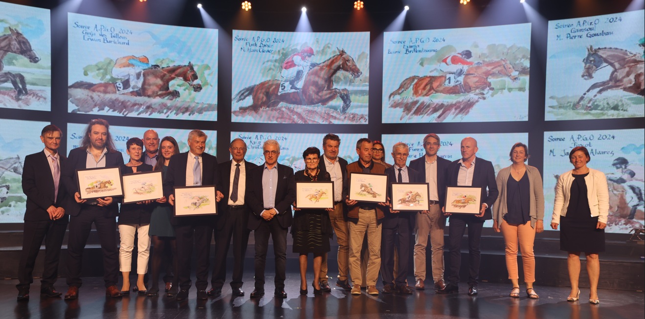 LAURÉATS DE LA SOIRÉE CASAQUES ET CRAVACHES D'OR DE L'OUEST 2025