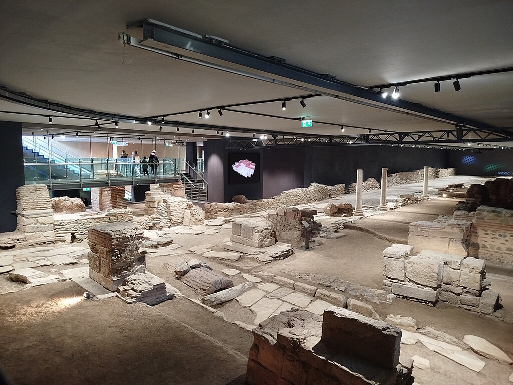 "Le métro-musée de Thessalonique"