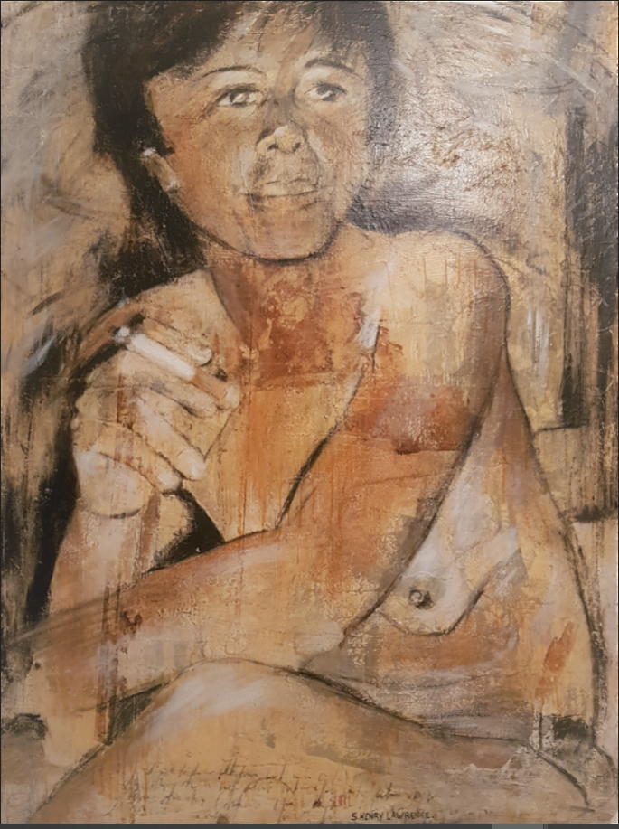 Technique mixte toile