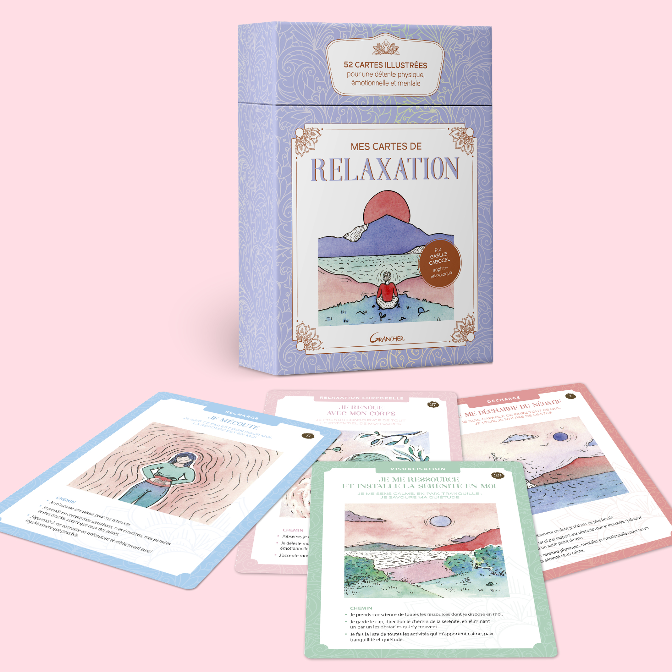 Carte-relaxation mockup