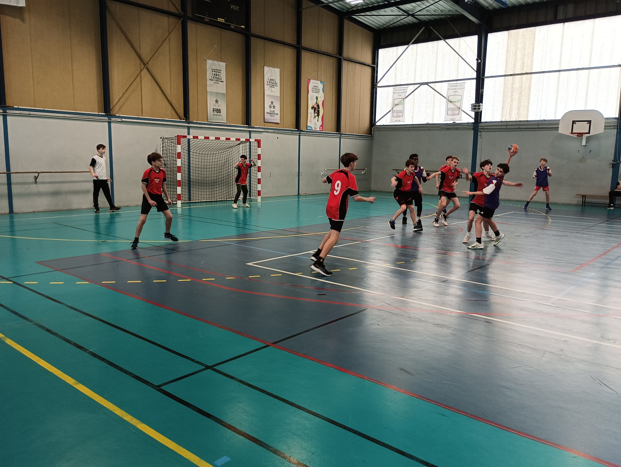 Handball UNSS Départemental : L'AS George Sand Brille et Décroche la Deuxième Place !
