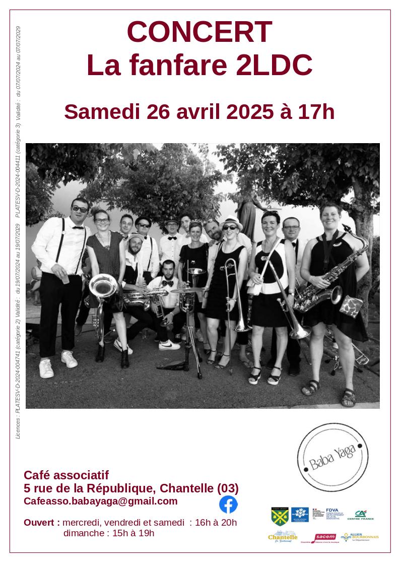 9 concert fanfare de chantelle avril 2025
