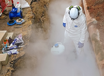 Obturation cryogénique