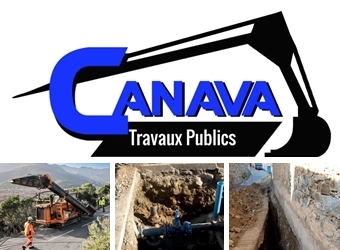 Chantier de pose de fibre en Corse