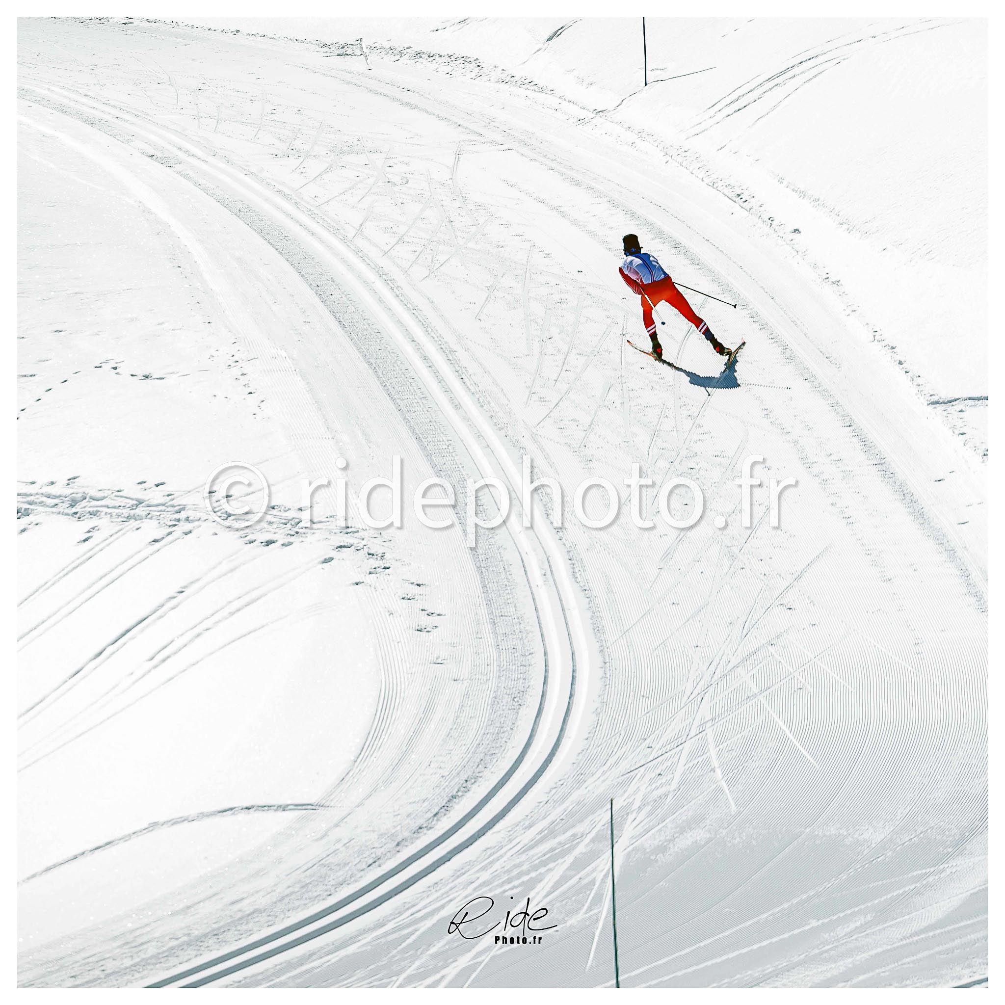 Ski de fond triple patineurs alpe huez 02 fev 2025 3