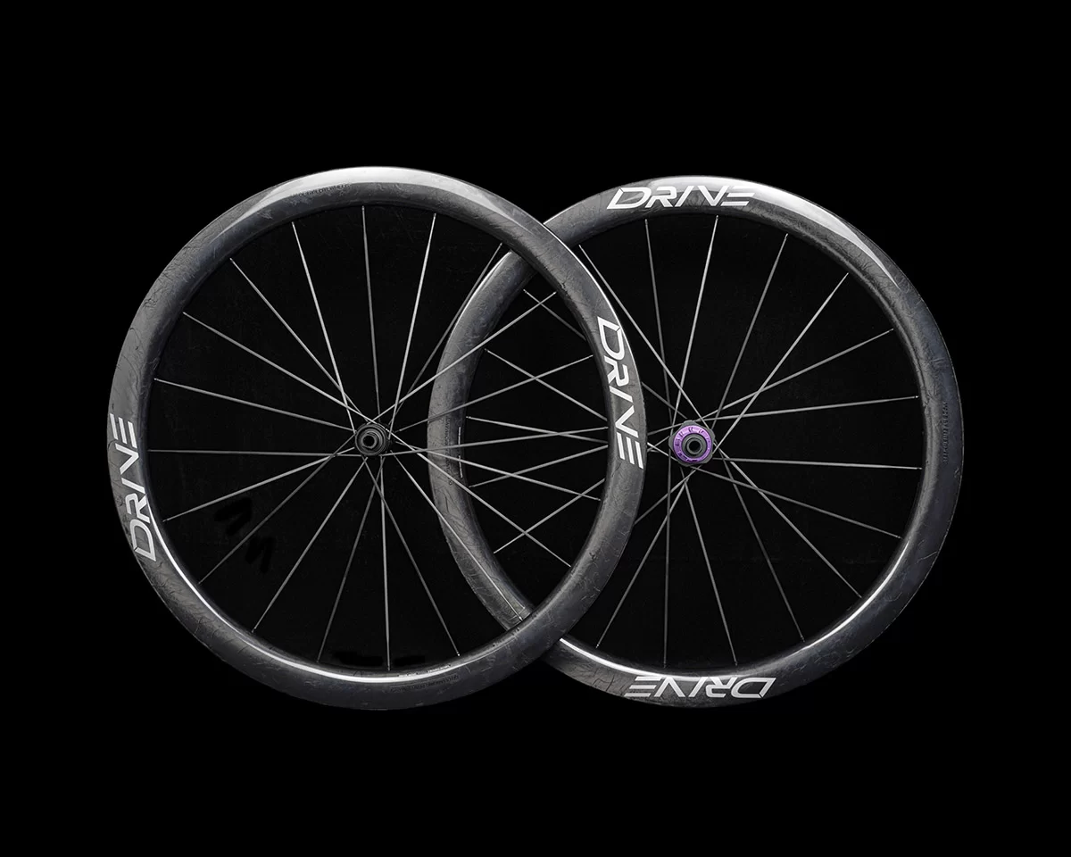 Drive-G45-Carbon-Spoke-Gravel-Wheelset-Disc-brake-1