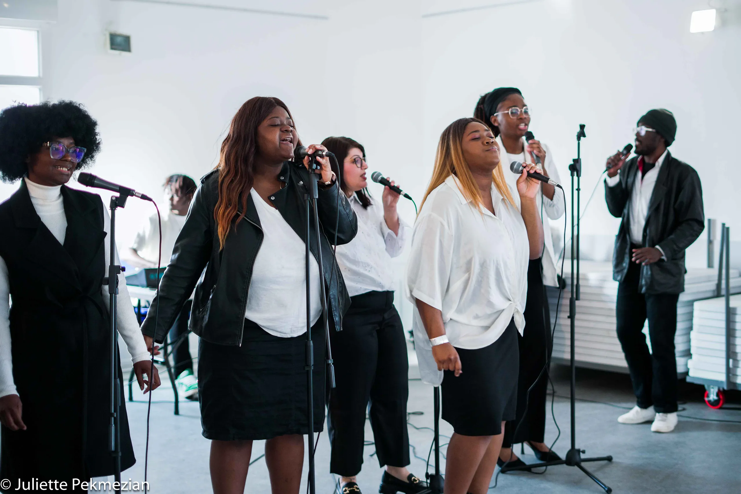 La chorale Give Your Heart en concert