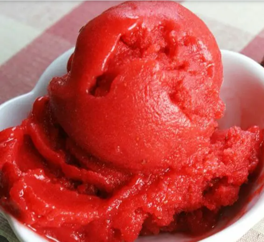 Sorbet-fraises