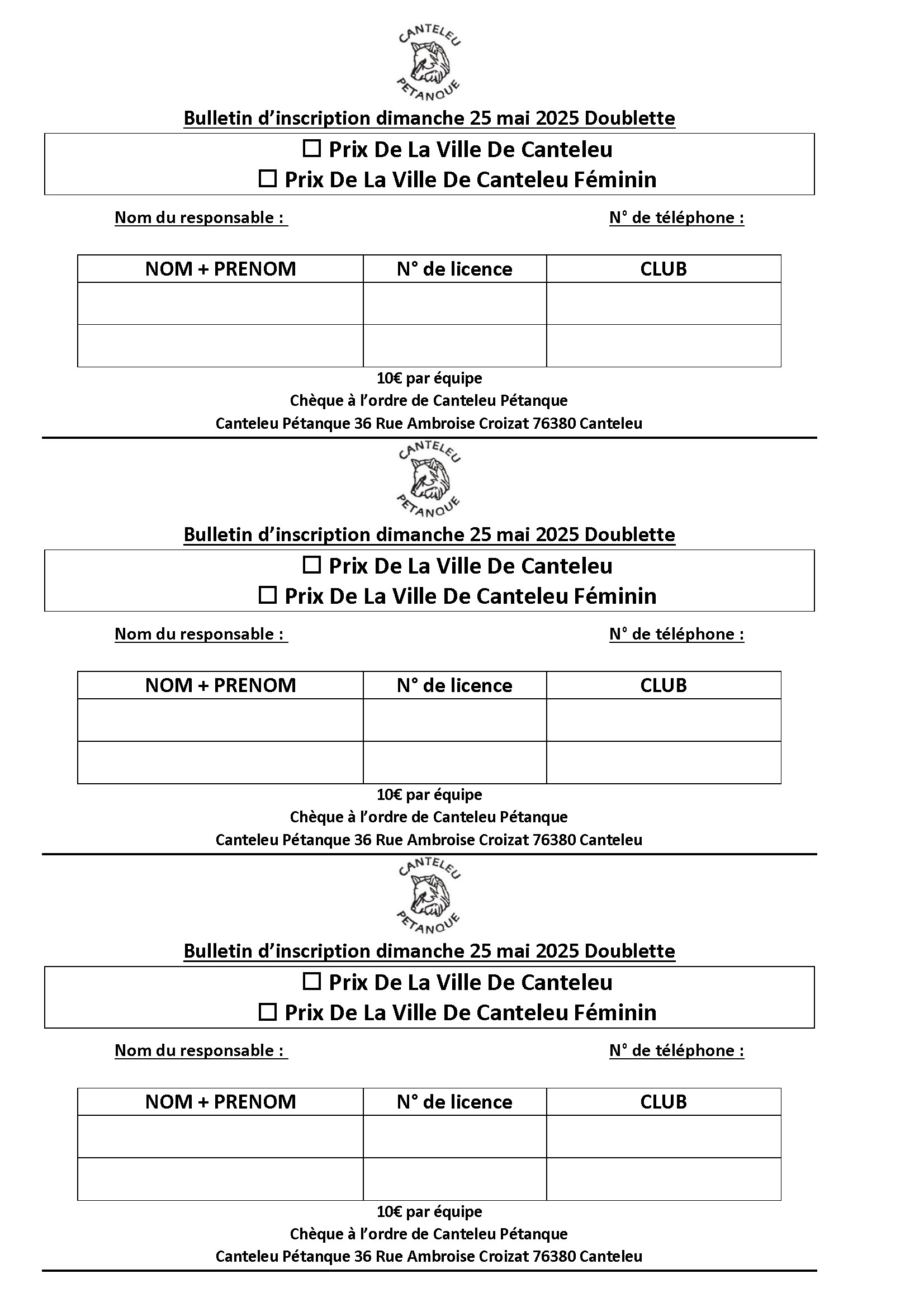 25 05 25 bulletin d inscription prix de laville de canteleu conv 1