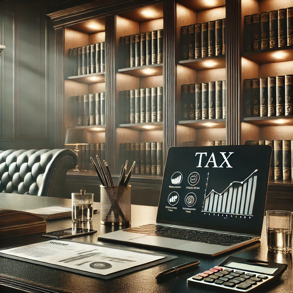 DALL-E-2025-01-20-09-47-47-A-sophisticated-and-professional-depiction-of-taxation-services-without-any-text-or-human-presence-The-scene-features-a-luxurious-office-setting-with