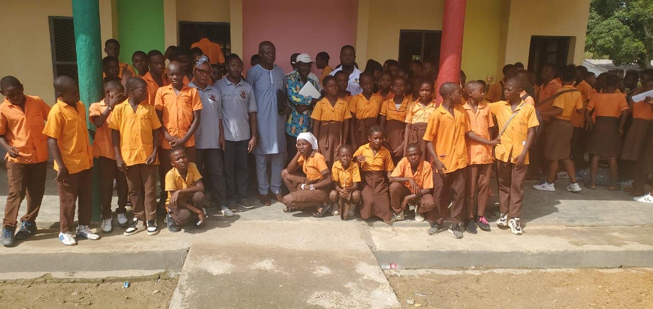 Action de sensibilisation des enfants