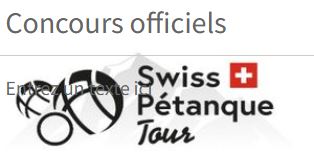 Swisspetanque officiels