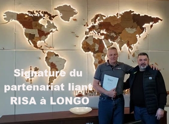 RISA, distributeur exclusif de LONGO