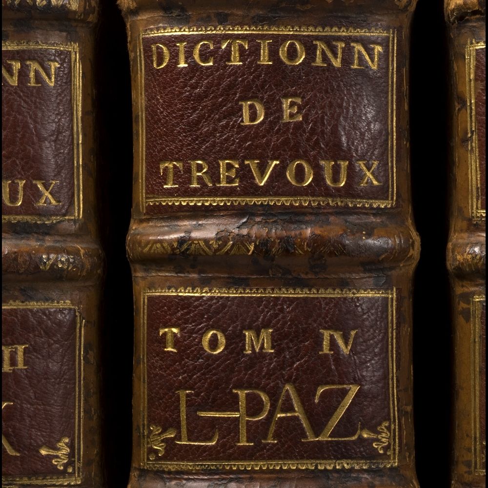 Tranche dictionnairetrevoux