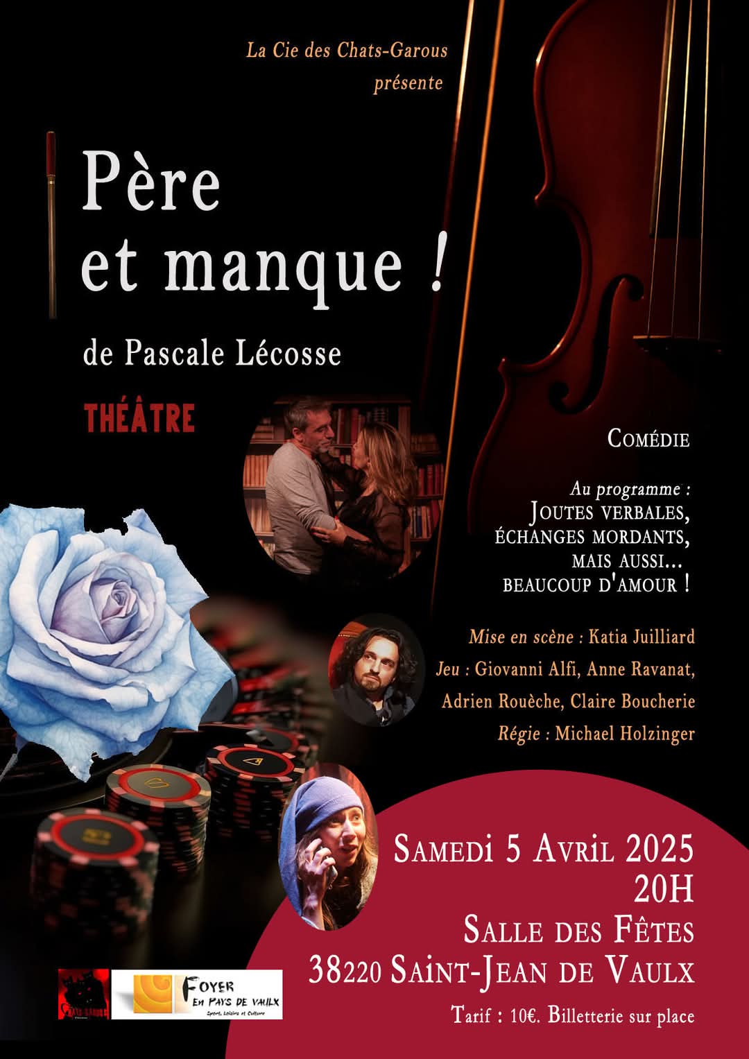 Soirée théatre "Père et manque" - 5 Avril 2025