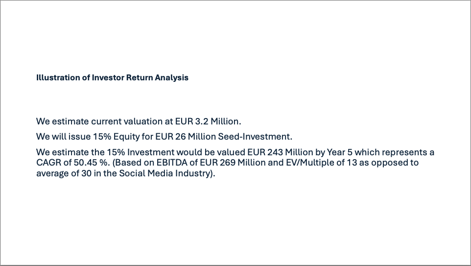 Illustation of return analysis