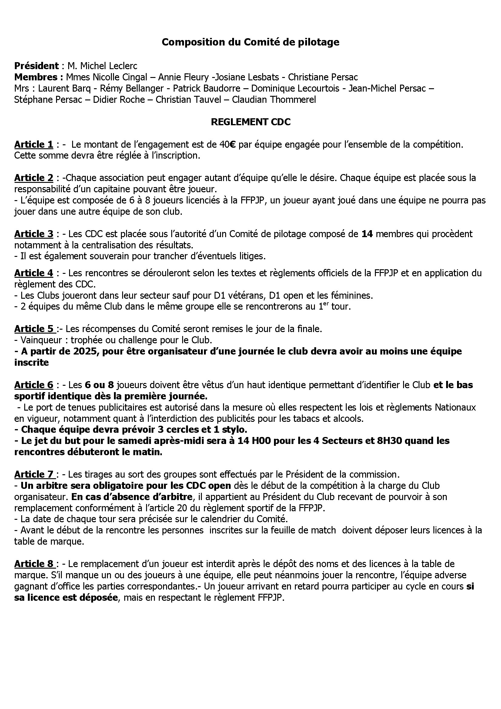 Reglement cdc conv 1