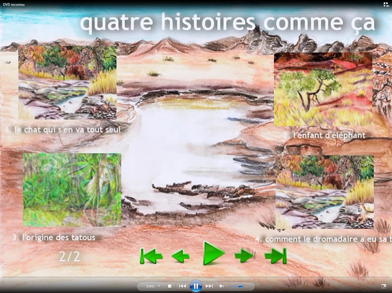 Menu dvd francais