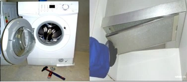 réparation lave linge, hotte
