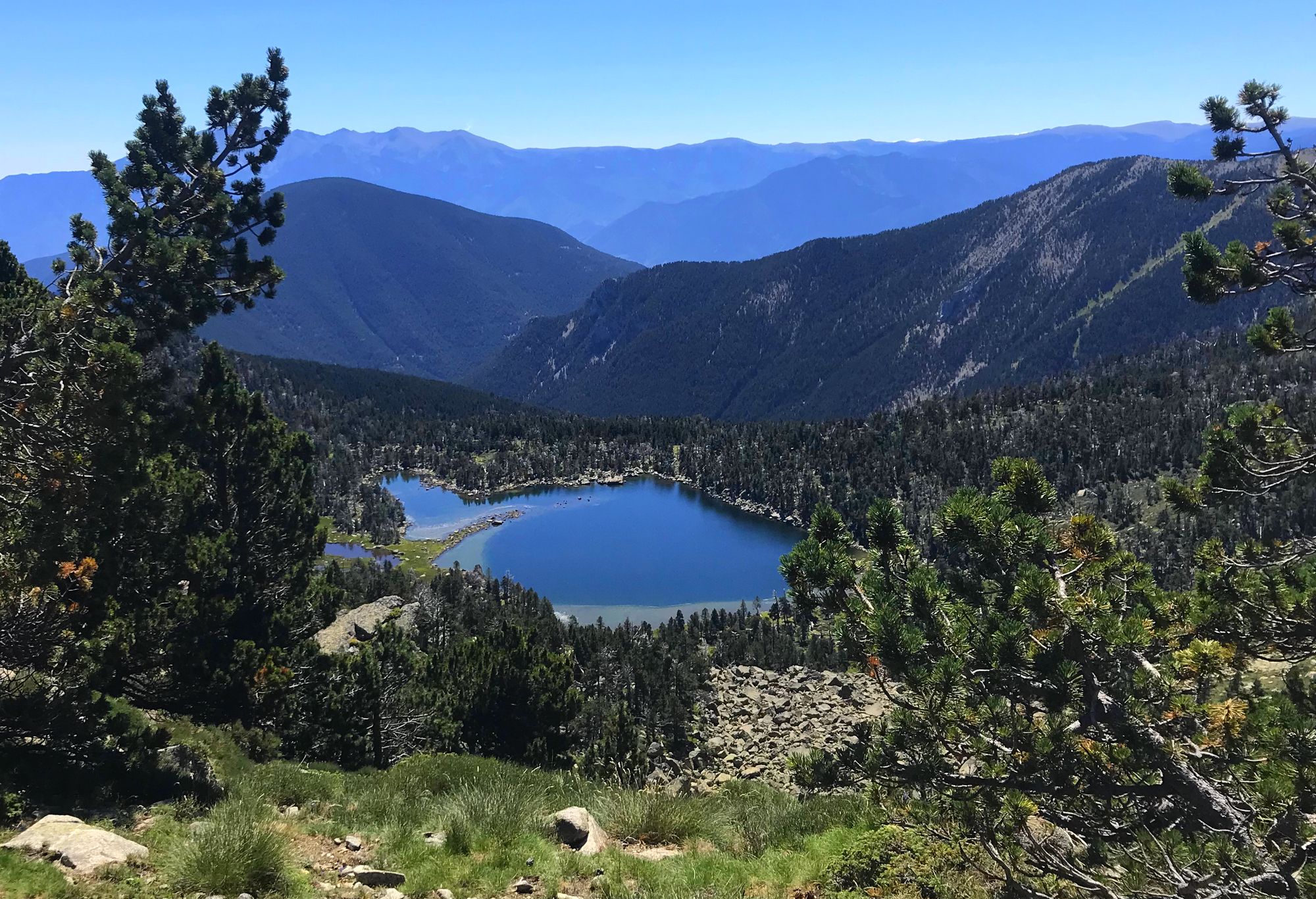 Gorg negre lac evol madres