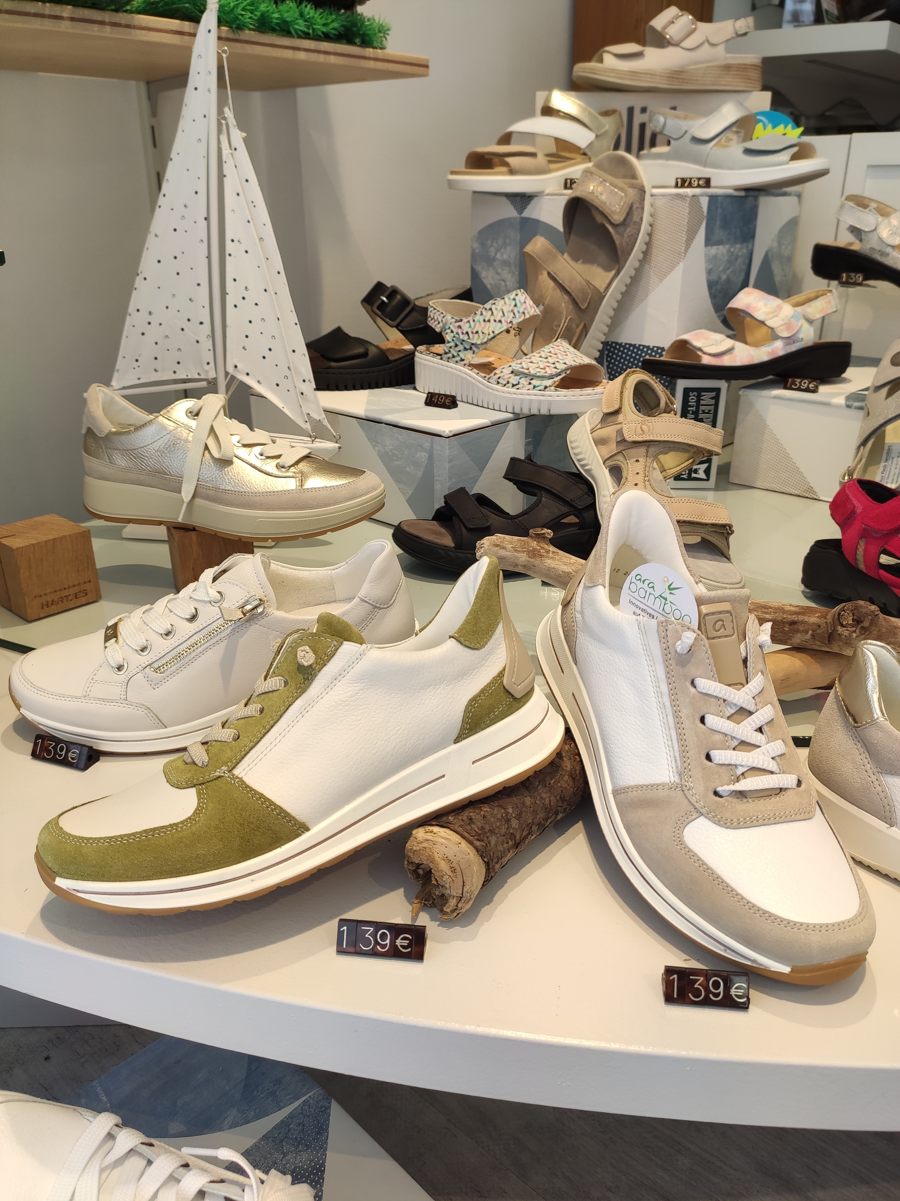 Sneakers slip ins auxpiedssensibles chaussures com
