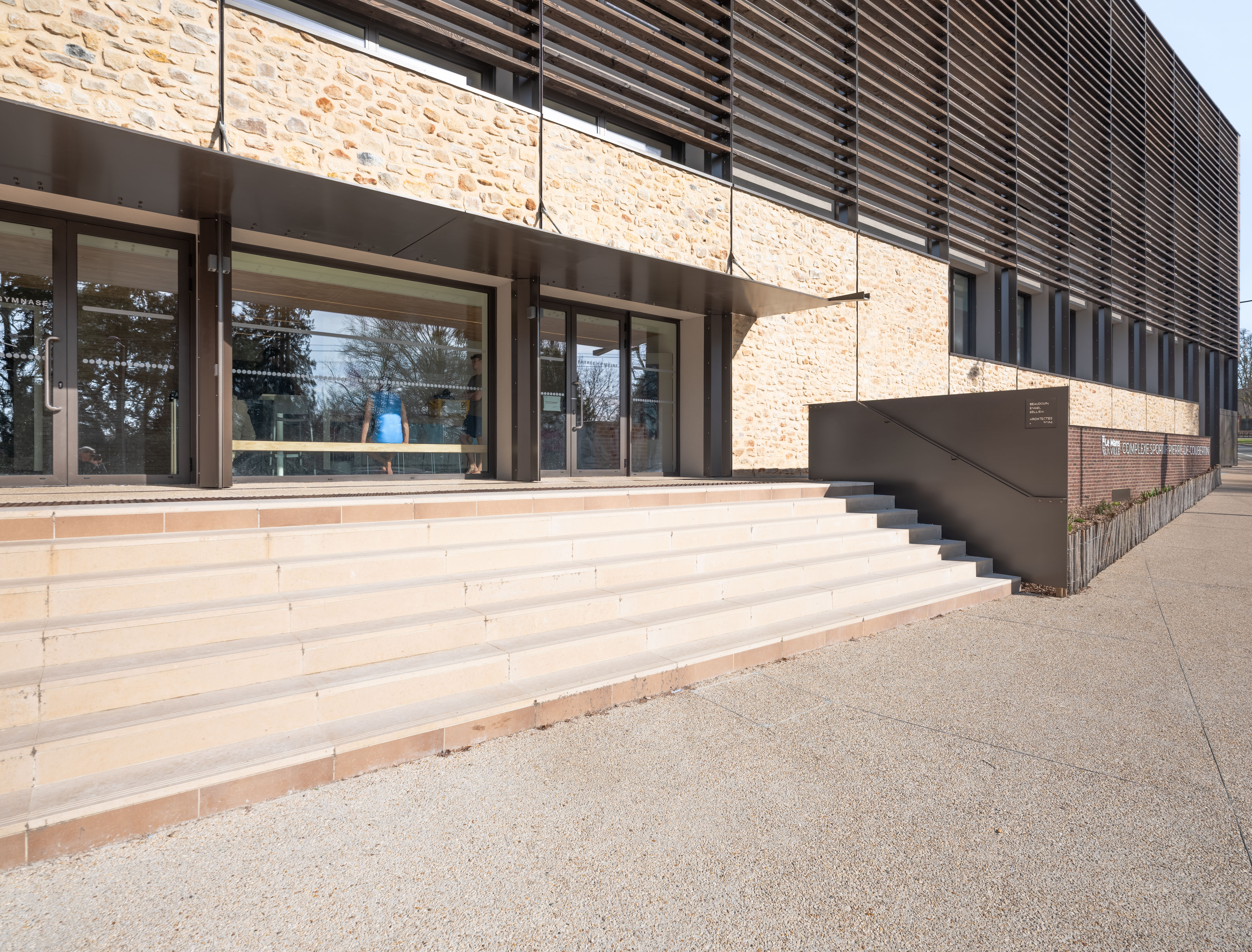 Complexe sportif de coubertin agence beaudouin engel bellisai architectes photo jf molliere 37