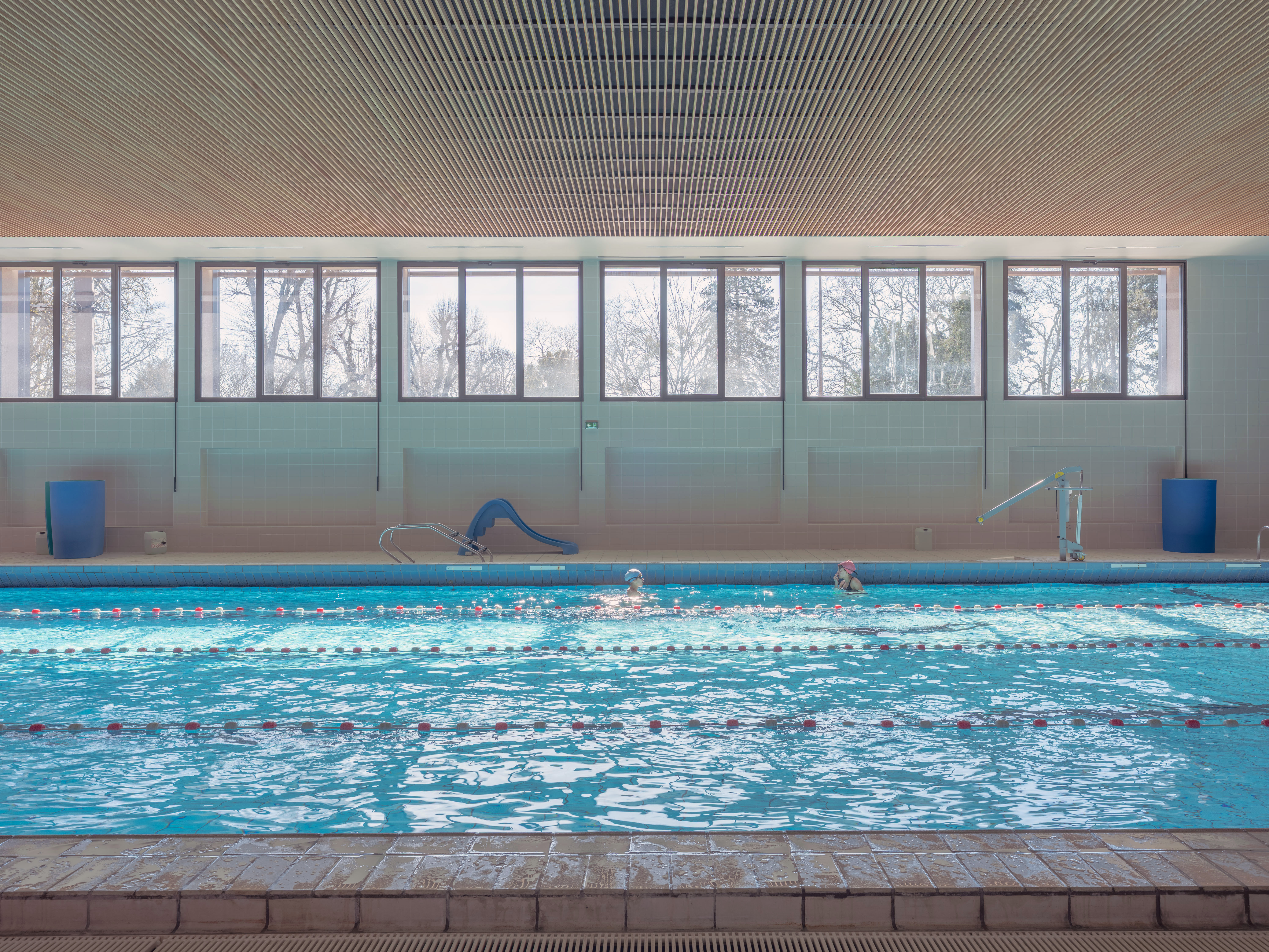Complexe sportif de coubertin agence beaudouin engel bellisai architectes photo jf molliere 63 rec