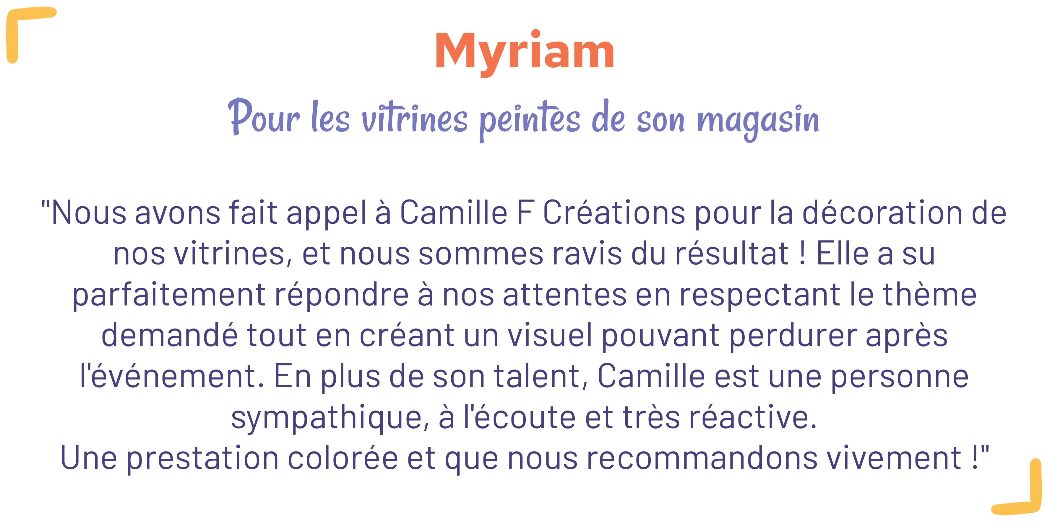 Avis retour client peinture sur vitrines yvelines