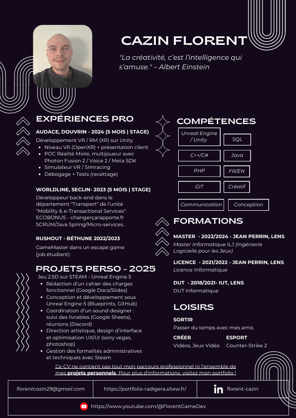 CV Cazin Florent