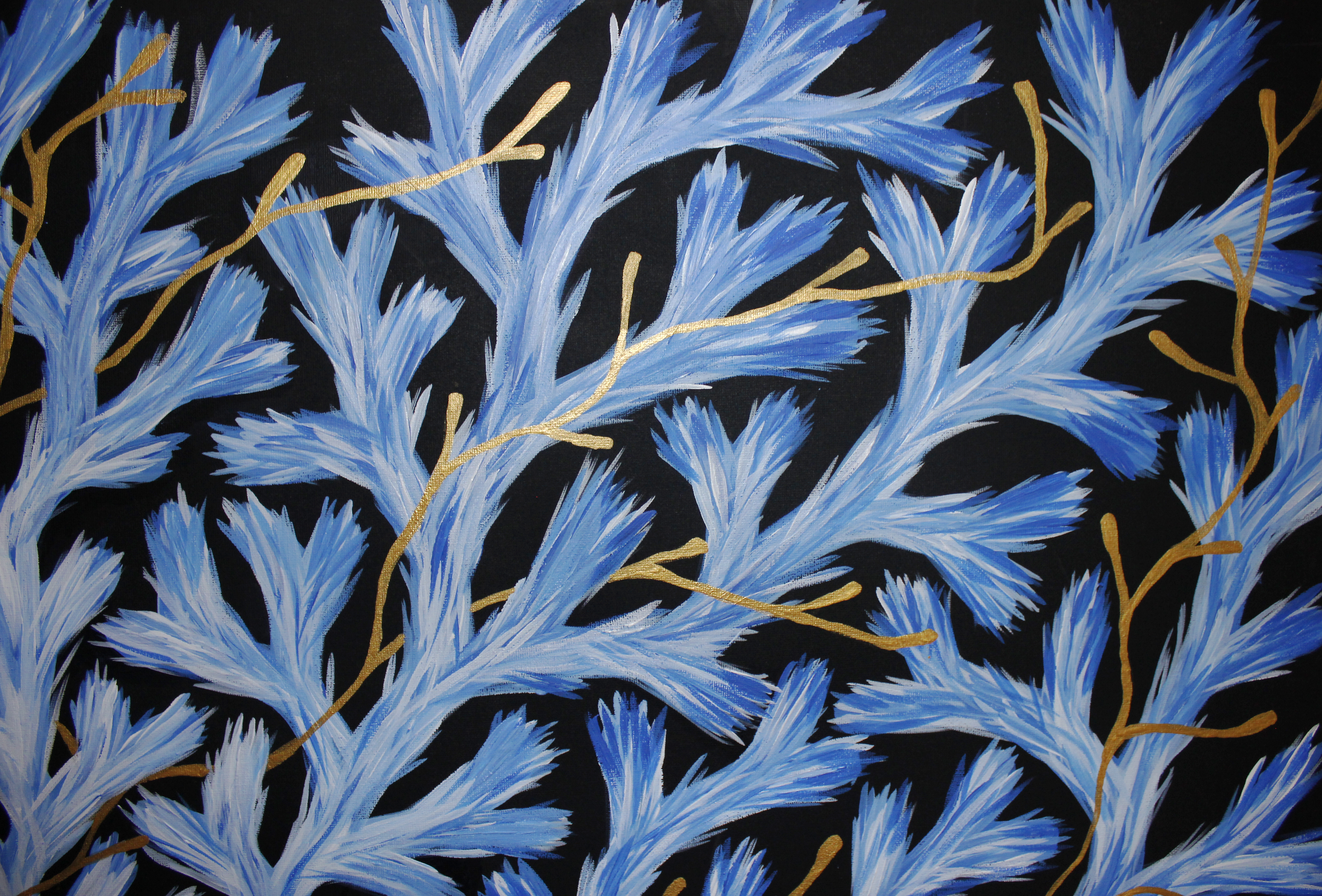 Bleue detail