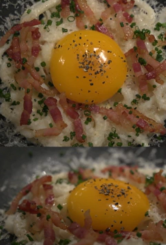 Calamaretti-carbonara