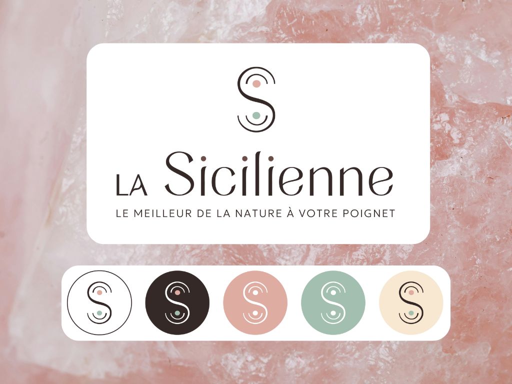 Logo de la marque de bijoux en pierre fine La Sicilienne