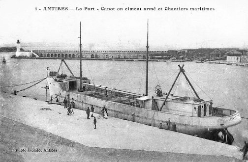 ANT-Le-Port-Canot-en-ciment-arme-et-Chantiers-maritimes-Biondo-