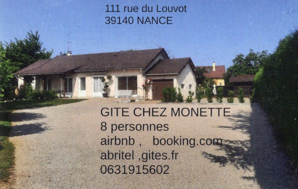 Gite chez monette