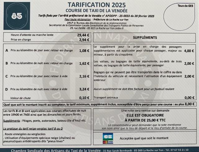 Tarif-taxi-2025