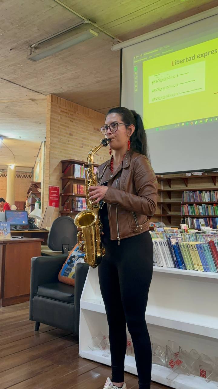 Ponencia bogota sax festival 2024 foto 2