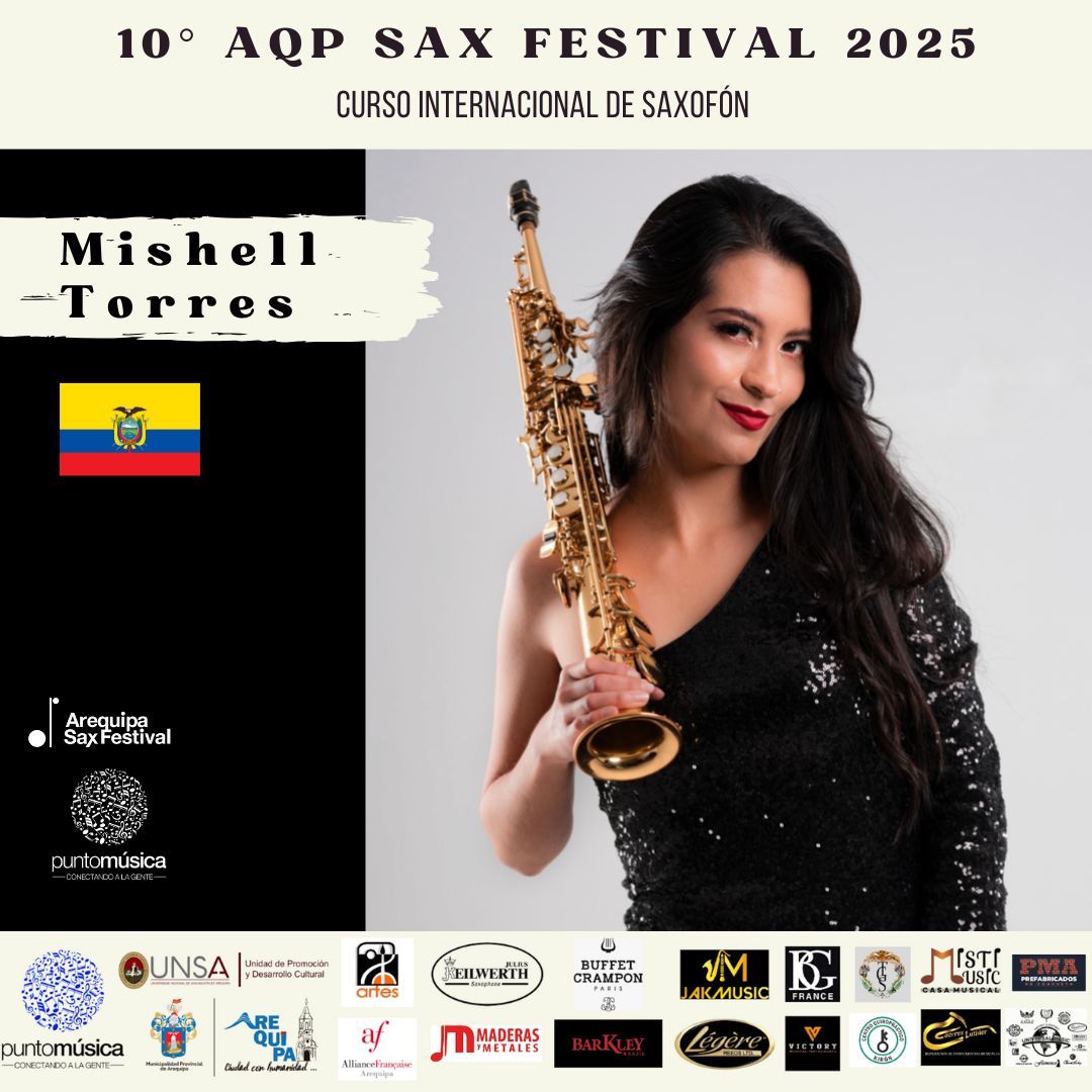Arequipa sax festival 2025 el pasillo y el saxofon olmedo torres verdugo