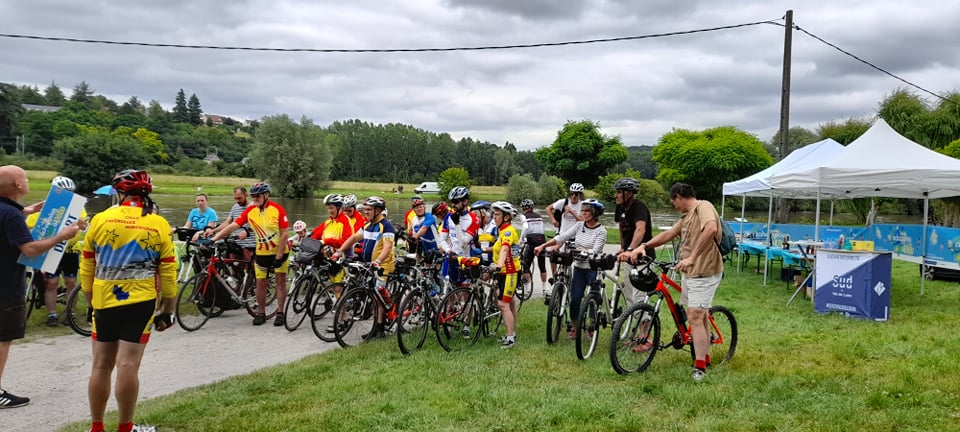 Depart randonnee echappees v elo sud val de loire 2021 jpg
