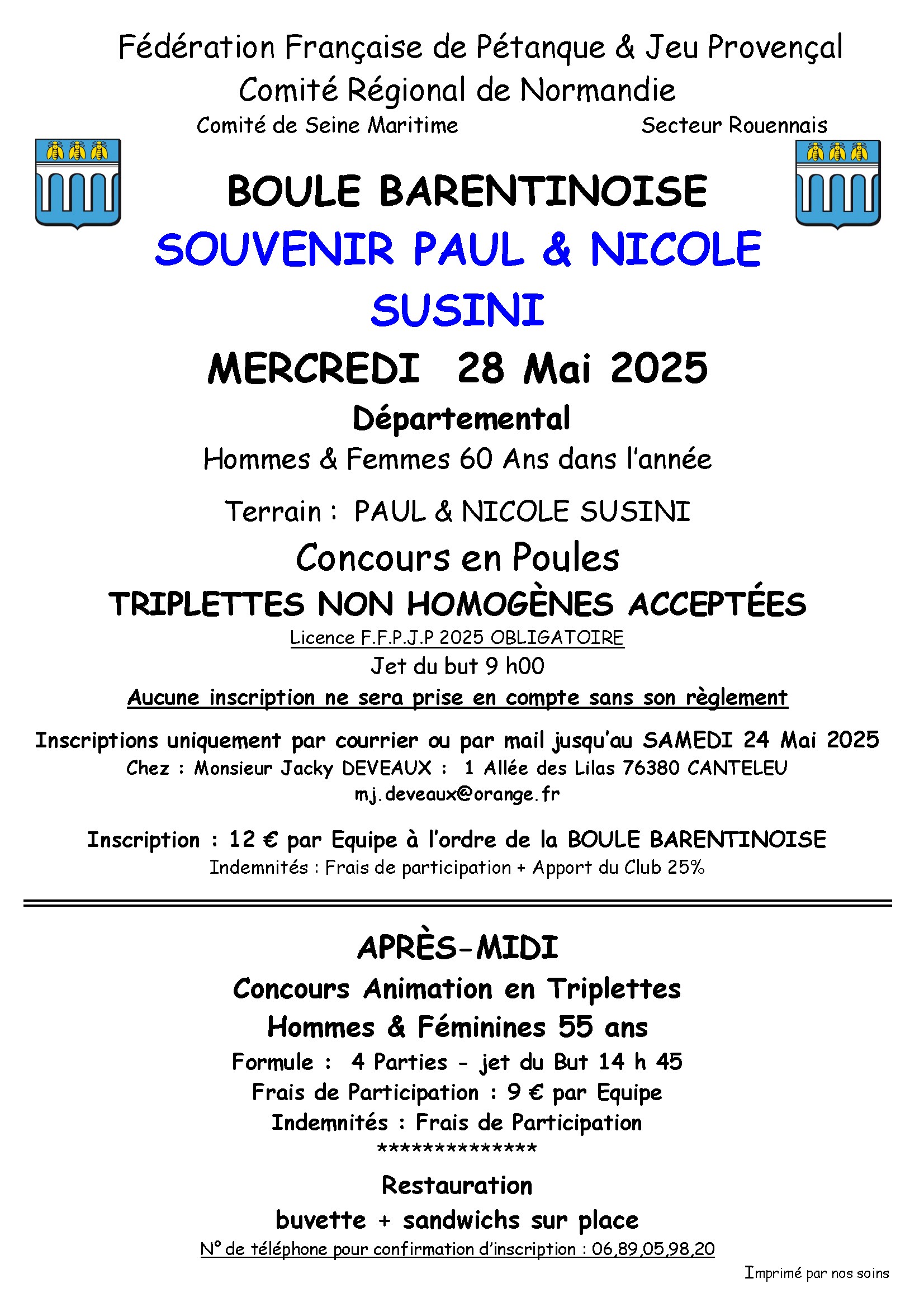 Affiche souvenir susini conv 1