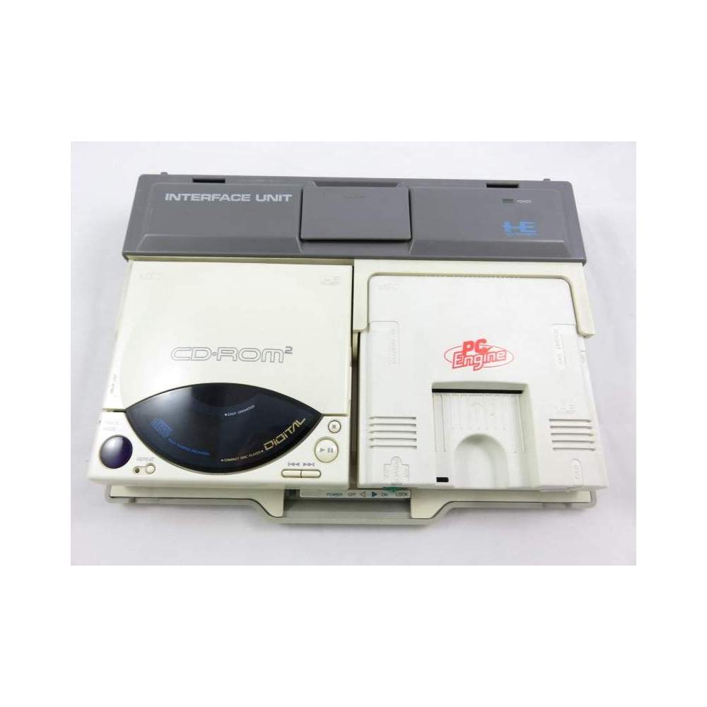 Pc engine cd rom 2 interface unit ifu 30 nec jpn occasion super system card ver 30 1 