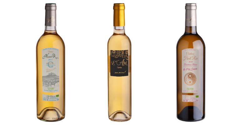 les vins blancs du château haut roc