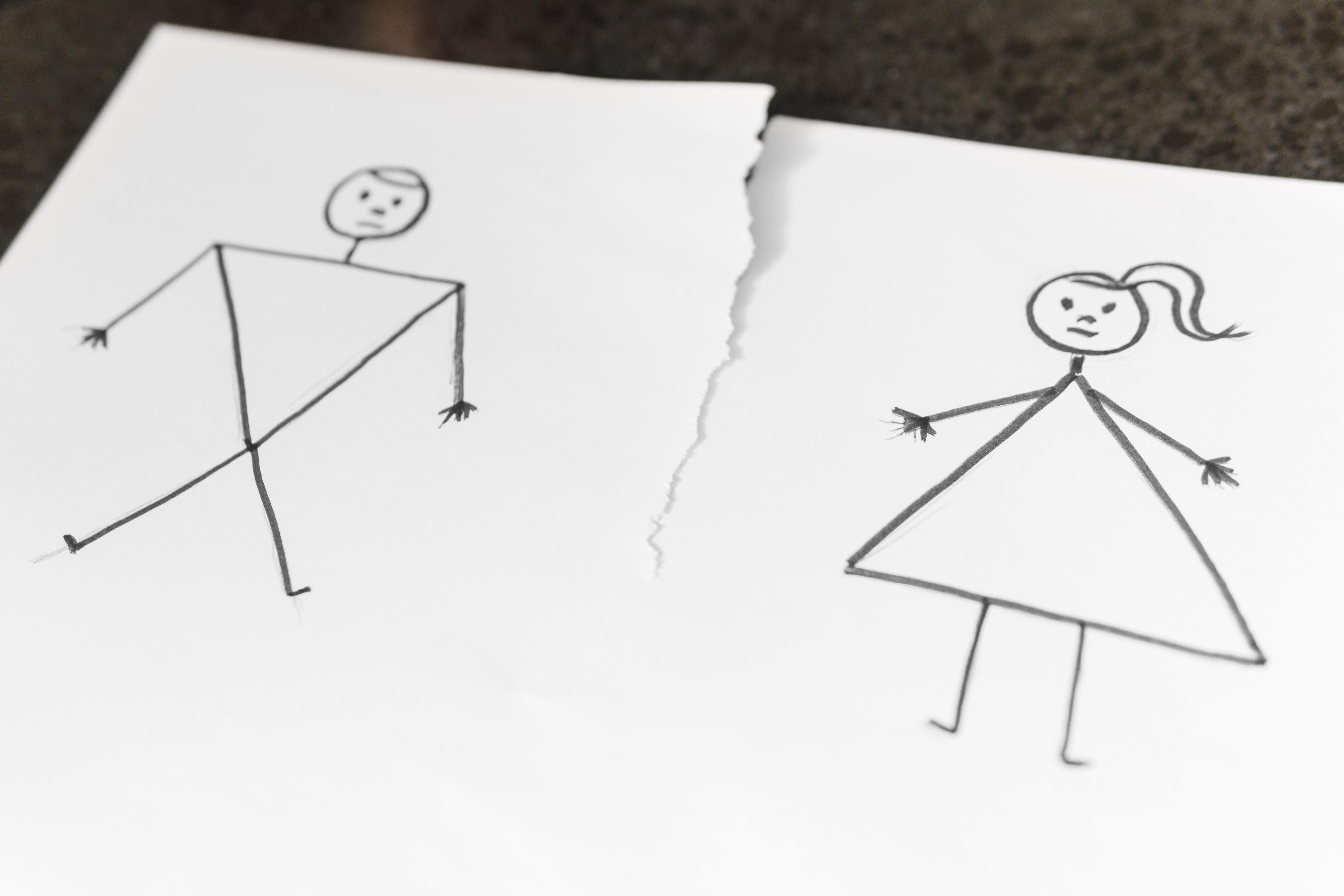 Concept-de-dessin-de-divorce-a-angle-eleve