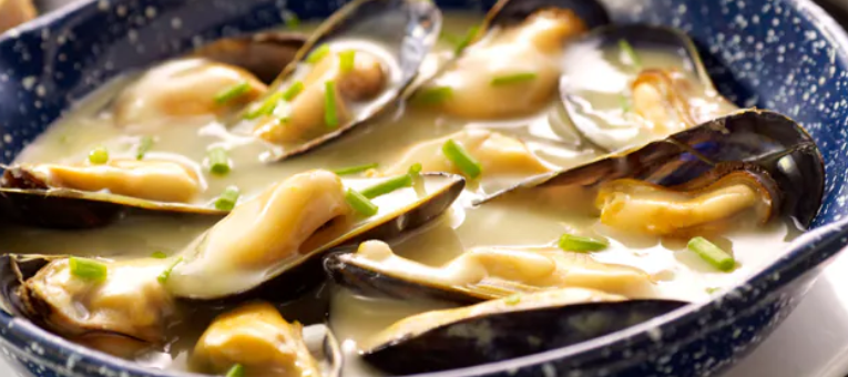 Moules-poulette