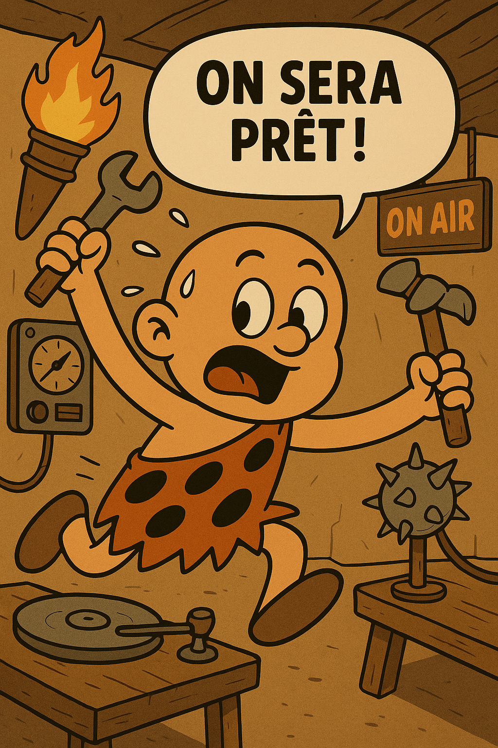 De la sueur et du stress - Sweat and panic mode